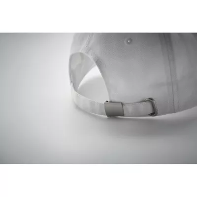 Czapka z daszkiem 5-panelowa 260 g/m² LONG BEACH SINGA - Bialy (MO6875-06)