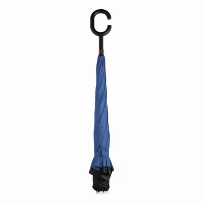Parasol FLIPPED - czarny, niebieski (56-0103370)