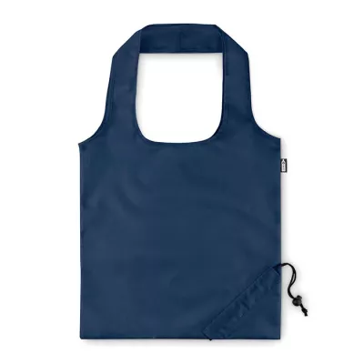 Torba składana z RPET 190T w etui FOLDPET - Francuski Granat (MO9861-85)