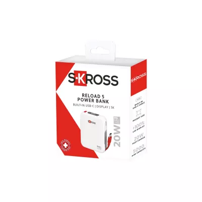 Powerbank SKROSS® Reload 5000 mAh - Biały (12462201)