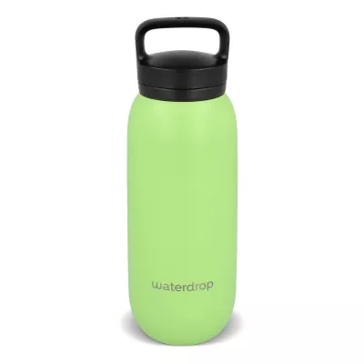 Termiczna butelka uniwersalna Waterdrop z ustnikiem 600 ml - jasnozielony (LT47000-N0032)