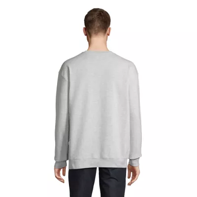 Bluza unisex bez kaptura 280 g/m² Sol's COLUMBIA - Popiól (S03814-AS)