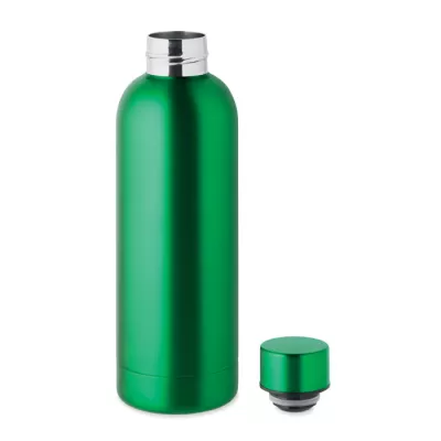 Butelka termiczna ze stali z recyklingu 500 ml ATHENA - Zielony (MO6750-09)