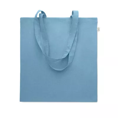 Torba z bawełny z recyklingu 140 g/m² VIVEKA COLOUR - Petrol (MO2302-20)