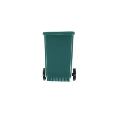 Temperówka "kosz na śmieci" - zielony (V7648-06)