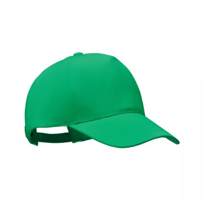 Czapka z daszkiem organiczna 250 g/m² BICCA CAP - Zielony (MO6432-09)
