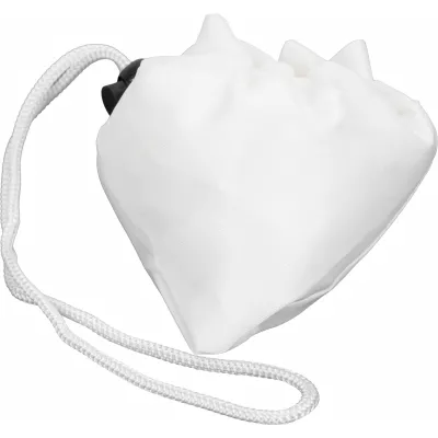 Torba na zakupy składana 190T HENRYKA - biały (6072406)