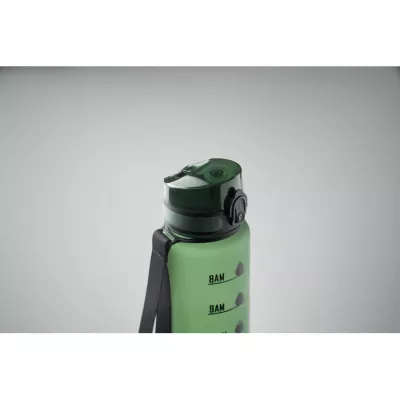 Butelka sportowa RPET 1000 ml ISFORDEN MARK - Ciemnozielony (MO2672-60)