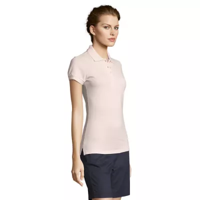 Koszulka polo damska piqué 210 g/m² Sol's PEOPLE - Pale Pink (S11310-PP)
