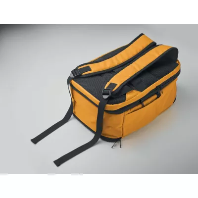 Plecak kabinowy z RPET na laptop 15" FLYSAFE - Ochre (MO2840-78)
