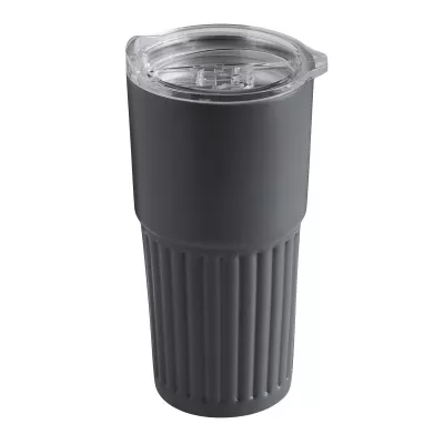 Próżniowy kubek 600 ml WAVE LINE - szary (56-0304714)