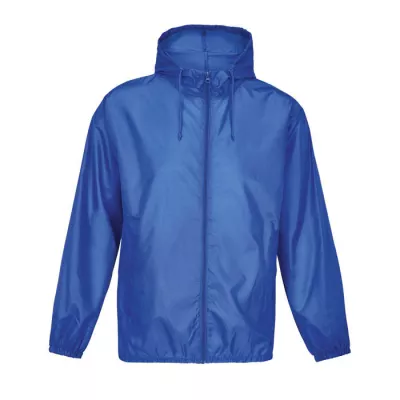 Wiatrówka unisex wodoodporna z kapturem Sol's SHIELD - Niebieski (S04758-RB)