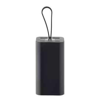 Powerbank aluminiowy 20 000 mAh PD 65W VOIMA - Czarny (MO2943-03)