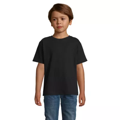 Koszulka dziecięca 150 g/m² Sol's REGENT KIDS - Deep Black (S11970-DB)