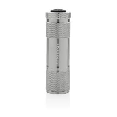 Latarka 9 LED Quattro - szary (P513.272)
