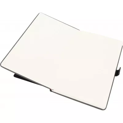 Notatnik A5 w linie z wizytownikiem MARTIN - ciemnoszary (2008877)