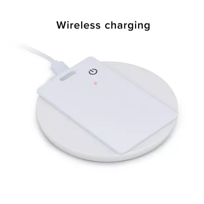 Xoopar ICE-Card Ultra-cienka karta śledząca z możliwością ładowania - biały (LT41801-N0001)