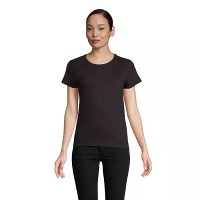 Koszulka damska 150 g/m² Sol's CRUSADER WOMEN - Deep Black (S03581-DB)