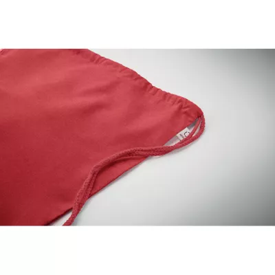 Worek z recyklingu 140 g/m² CABETRI COLOUR - Czerwony (MO2402-05)