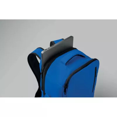 Plecak kabinowy z RPET na laptop 15" FLYSAFE - Niebieski (MO2840-37)