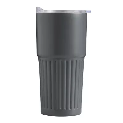Próżniowy kubek 600 ml WAVE LINE - szary (56-0304714)