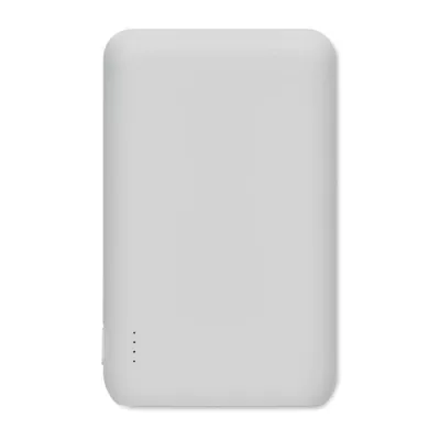 Powerbank 5000 mAh z ABS z recyklingu POWER52C - Bialy (MO2279-06)