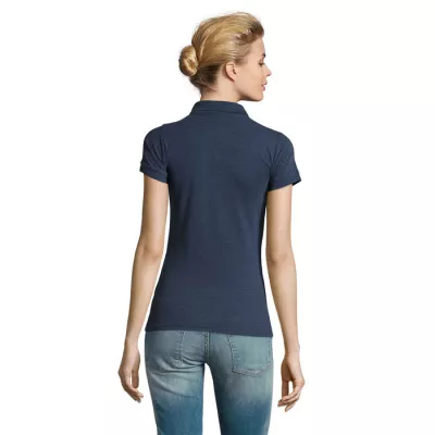 Polo damskie piqué 180 g/m² Sol's PERFECT WOMEN - Melanż Denim (S11347-HD)