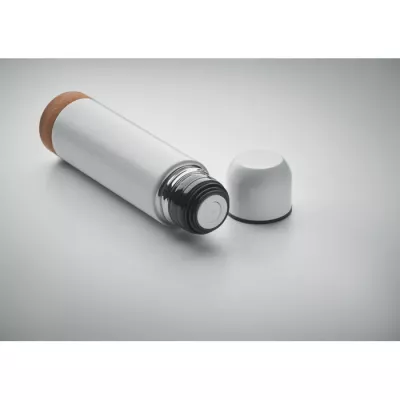 Termos ze stali z recyklingu 500 ml AVENTUR - Bialy (MO2228-06)