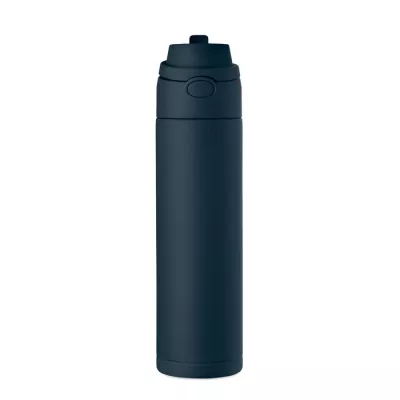 Butelka termiczna ze słomką 2 w 1 500 ml TOIEN TWO - Francuski Granat (MO2988-85)