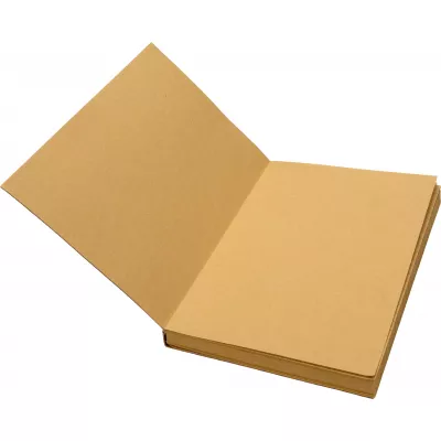 Notes A5 w linie z papieru z recyklingu MESEN - beżowy (245913)