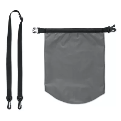 Torba wodoodporna RPET ripstop 5 l BOLSAIBLE + - Kamienny Szary (MO2465-15)
