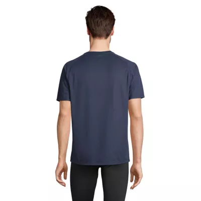Koszulka sportowa unisex z recyklingu Sol's VORTEX - French Navy (S04787-FN)